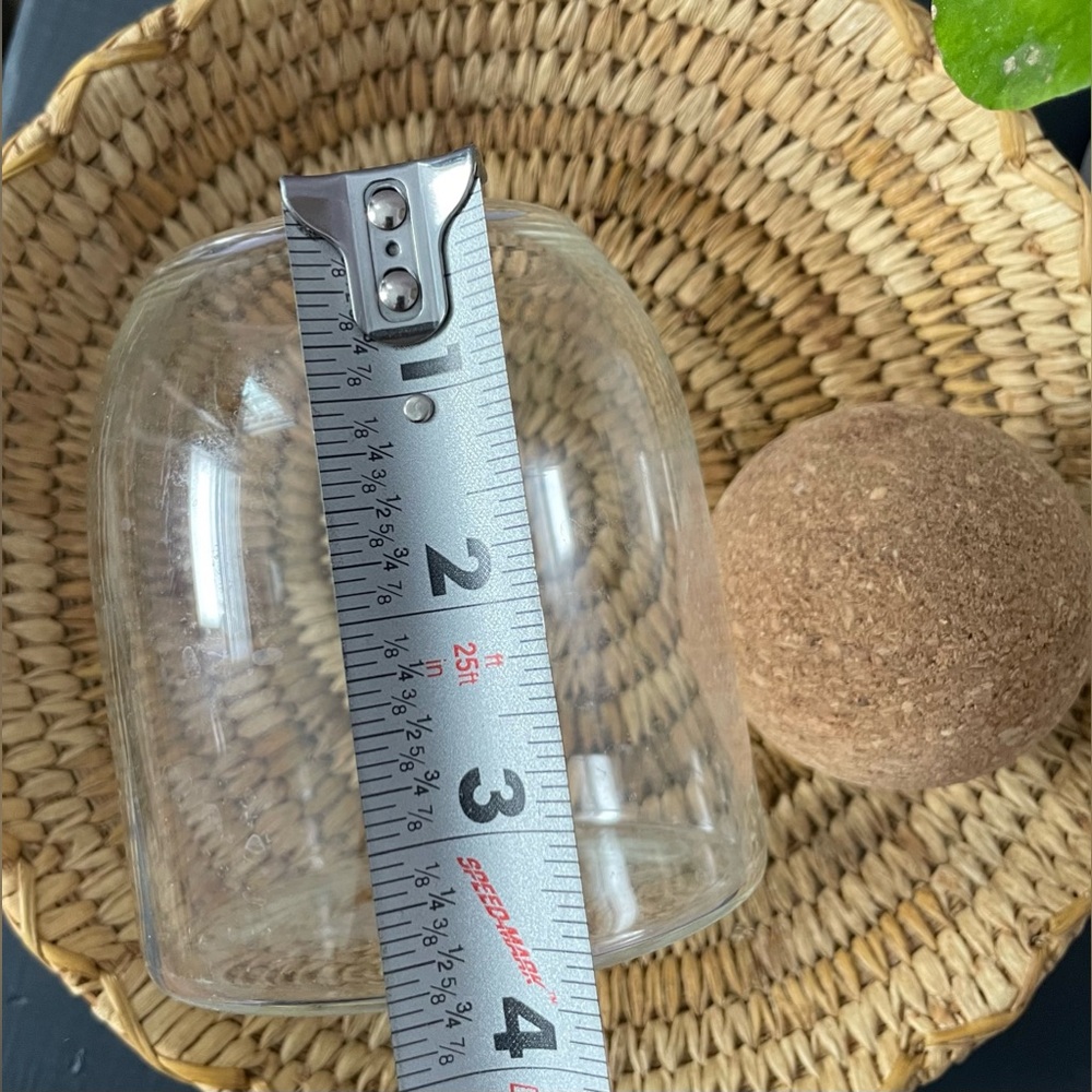 Glass Cork Container - Picture 6 of 13